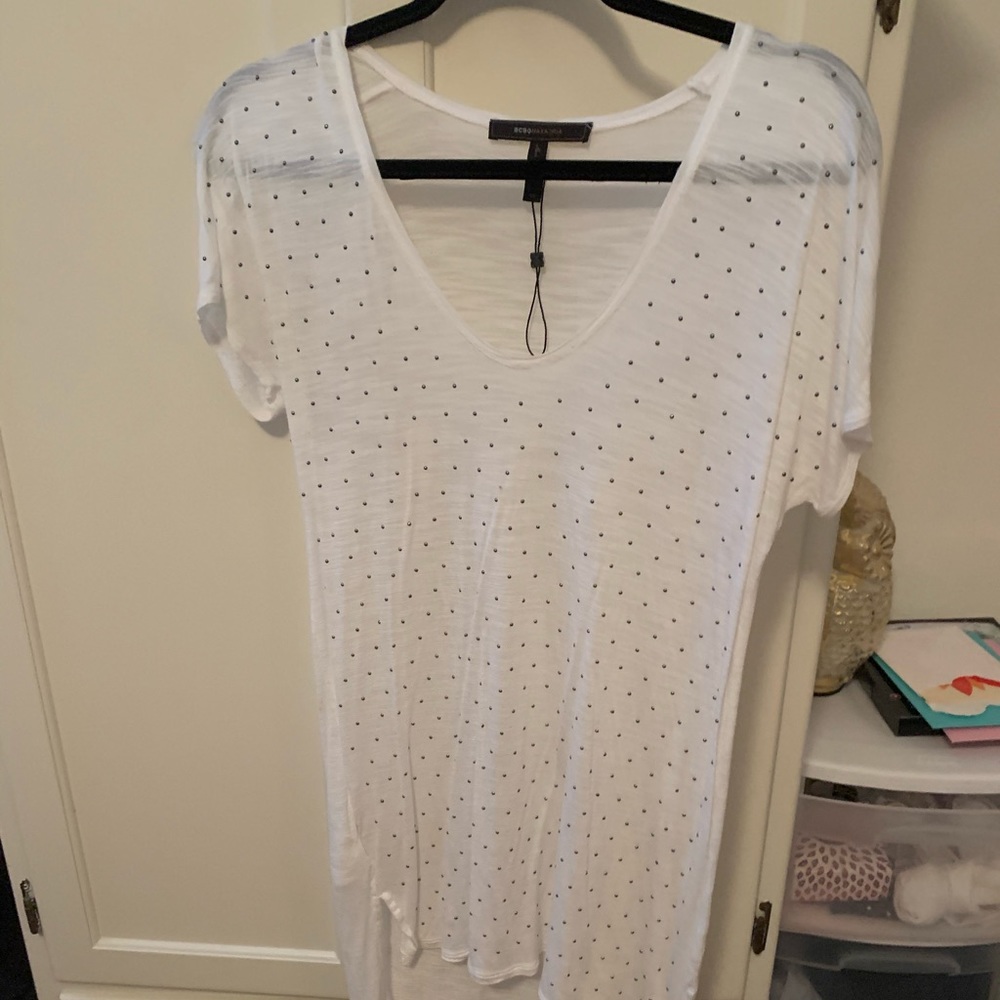 BCBG tunic top, size XS but fits like M
